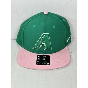 Size M/L Nike Arizona Diamondbacks MLB Baseball Pro Cap Hat Green Pink Adult NWT